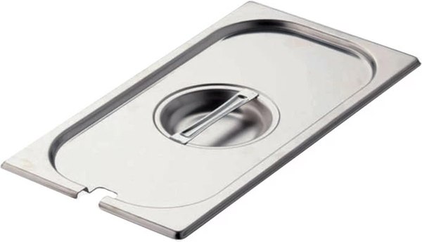 Крышка для гастроемкости Hurakan GD-P 1/9 (с отверстием для ложки)