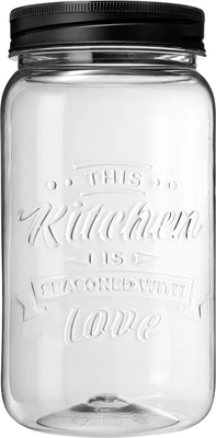 Емкость для хранения Бытпласт Love Kitchen / 440200113 (черный) - 