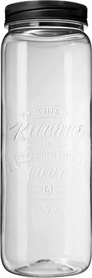 Емкость для хранения Бытпласт Love Kitchen / 440100113 (черный) - 