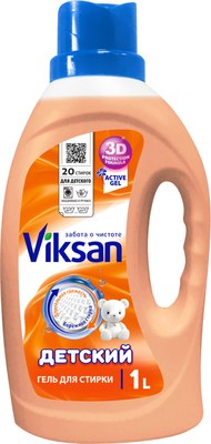 Гель для стирки Viksan Детский (1л) - 