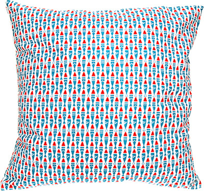 Наволочка декоративная Домашняя мода Рыбы (43х43, голубой) - 