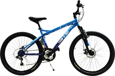 Детский велосипед Polar Bike Everest Fs Disk 22 / В262S10220 (синий, разобранный, в коробке) - 