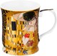 Кружка Elan Gallery New Bone China Поцелуй на черном / 420728 - 