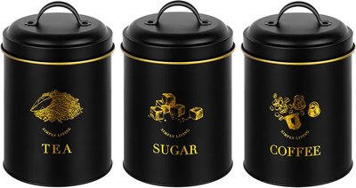 

Набор емкостей для хранения, Tea, coffee, sugar / 240489