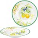 Набор тарелок Elan Gallery Лимоны / 420751 (New Bone China) - 