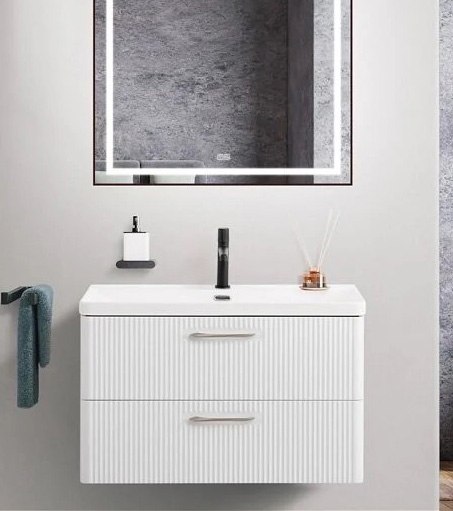 Тумба под умывальник BelBagno DUE-800-2C-SO-BM-P-FH