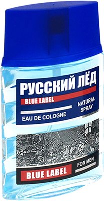 

Одеколон, Русский лед Blue Label