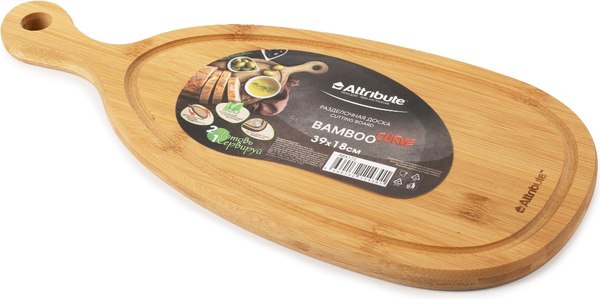 Разделочная доска Attribute Bamboo Curve ABX172
