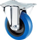 Опора колесная для тележки складской Ronel FRCL 63 (синий) - 