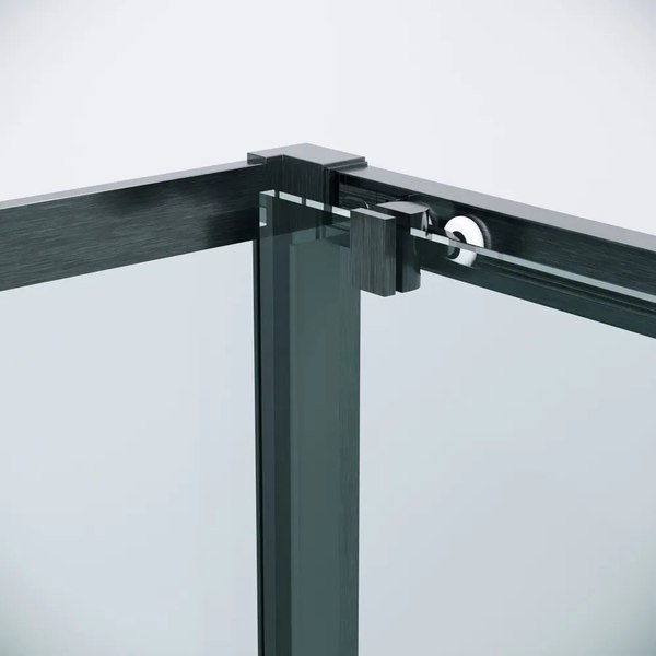 Душевой уголок Grossman Cosmo 100x100x195 / 120.K33.02.1010.42.00 (графит сатин/стекло прозрачное)