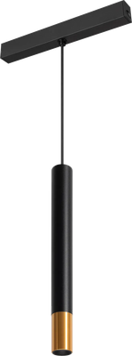 

Трековый светильник, MAG-SPOT-HANG-25-R30-5W Warm3000 BK-GD 45deg 24V / 034244