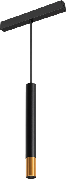 Трековый светильник Arlight MAG-SPOT-HANG-25-R30-5W Day4000 BK-GD 45deg 24V / 034245
