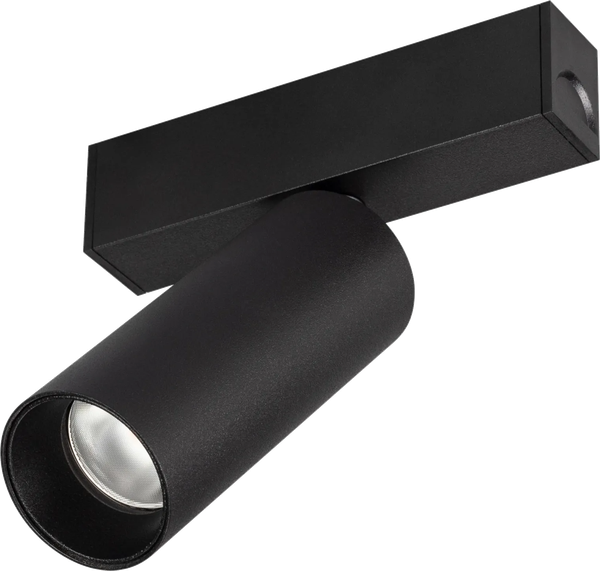Трековый светильник Arlight MAG-SPOT-25-R90-9W Warm3000 BK 30deg 24V / 033677