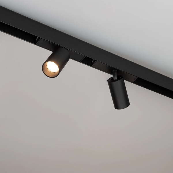 Трековый светильник Arlight MAG-SPOT-25-R65-5W Warm3000 BK 30deg 24V / 033676