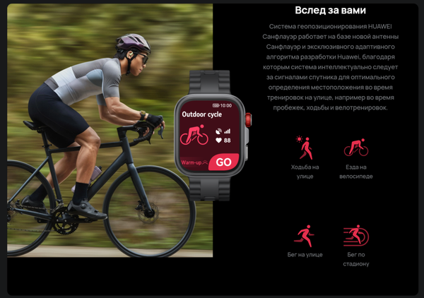 Умные часы Huawei Watch Fit 4 Pro SYA-B29 / 55020FAJ (черный)