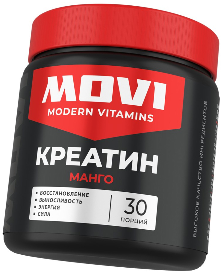 Креатин Movi Моногидрат (манго, 200г) — фото 2