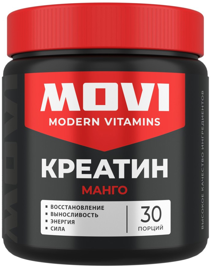 Креатин Movi Моногидрат (манго, 200г)