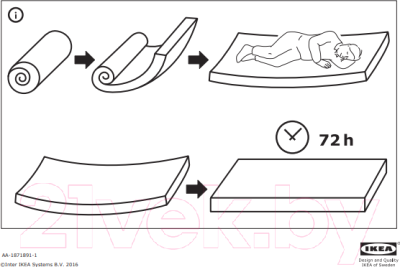 Изображение товара Кровать-тахта Ikea Фиресдаль 992.792.96