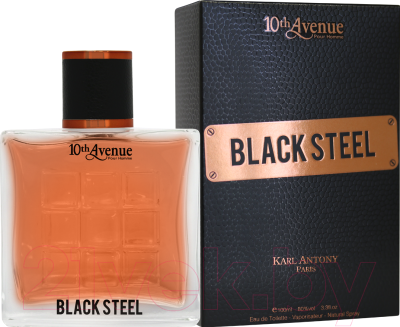 Туалетная вода Jean Jacques Vivier 10th Avenue Black Steel (100мл)