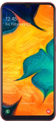 Смартфон Samsung Galaxy A30 64GB 2019 / SM-A305FZROSER (красный)