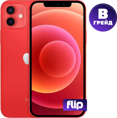 Смартфон восстановленный Apple iPhone 12 mini 128GB Flip Грейд B (красный) - 