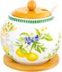 Сахарница Elan Gallery Лимоны / 420656 (New Bone China) - 