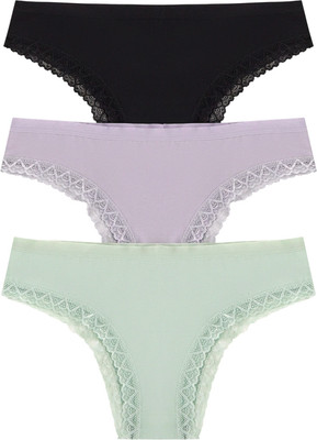 Комплект женских трусов Mark Formelle 412281-3 (р.94, яблочно-мятный) - 