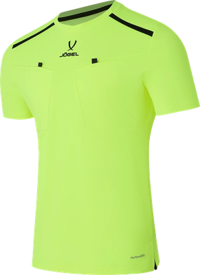 Футболка судейская Jogel Division Performdry Referee Tee (M, желтый неон) - 