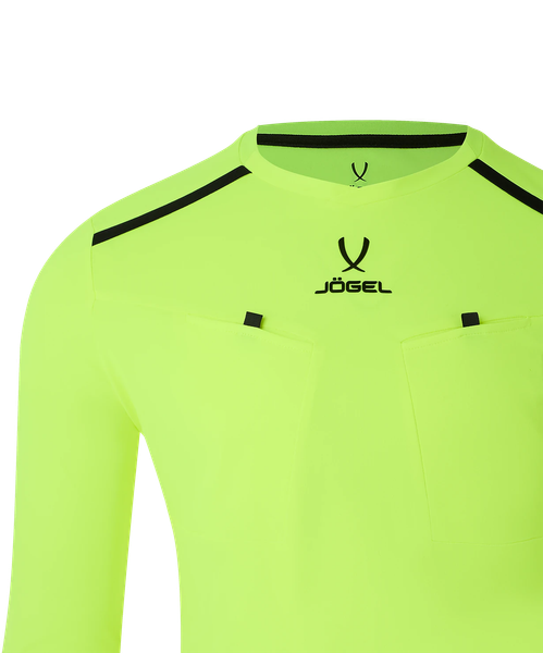 Лонгслив судейский Jogel Division Performdry Referee Ls Tee (XL, желтый неон)