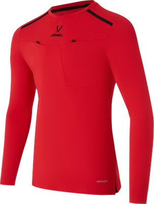 Лонгслив судейский Jogel Division Performdry Referee Ls Tee (XL, красный) - 
