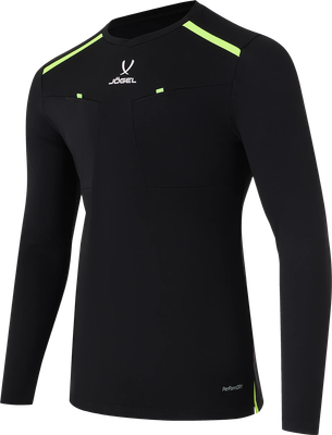 Лонгслив судейский Jogel Division Performdry Referee Ls Tee (XL, черный) - 