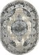 Ковер Bossan Rome D074A-GRI-BEJ-OVAL (1.4x2) - 