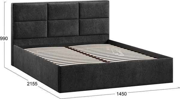 Купить Полуторная кровать ТриЯ Стелла Тип 1 c ПМ 140x200 в Минске