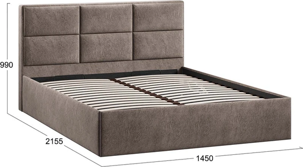 Купить Полуторная кровать ТриЯ Стелла Тип 1 c ПМ 140x200 в Витебске