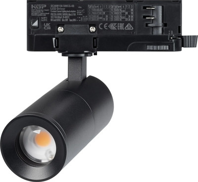 

Трековый светильник, LGD-ARTEMIS-TRACK-4TR-R55-12W Day4000 BK 8-80deg / 048328