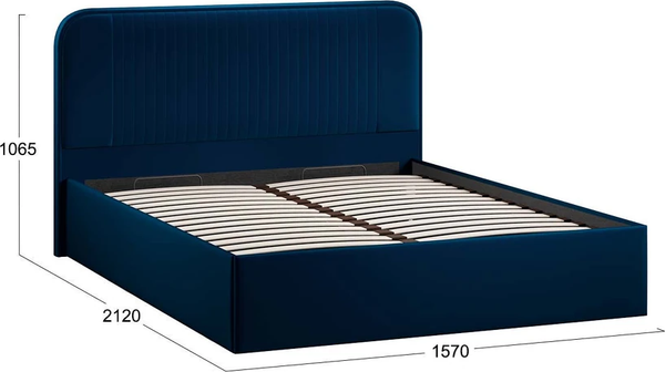 Купить Каркас кровати ТриЯ Тиффани Тип 1 c ПМ 140x200 в Борисове