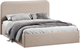 Каркас кровати ТриЯ Тиффани Тип 1 c ПМ 140x200 (микровелюр Jercy Cream) - 