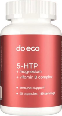 Аминокислота 5-HTP Do eco С магнием и витаминами группы В (60 капсул) - 