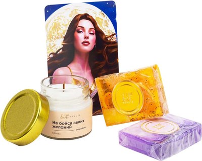 Подарочный набор La and Te beaute Атмосфера Свеча ароматизированная+Мыло / LT-SPA-21 - 