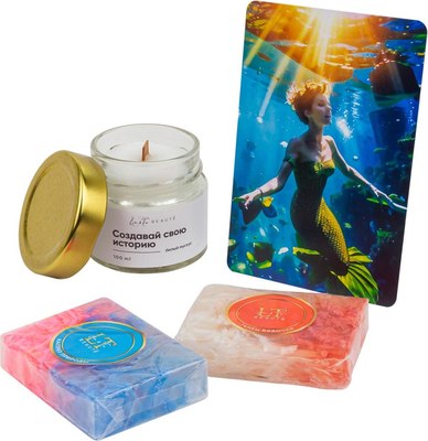 Подарочный набор La and Te beaute Атмосфера Свеча ароматизированная+Мыло / LT-SPA-23 - 