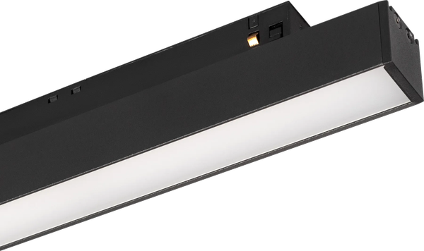 Трековый светильник Arlight MAG-ORIENT-FLAT-L350-12W Warm3000 BK 80deg / 049588