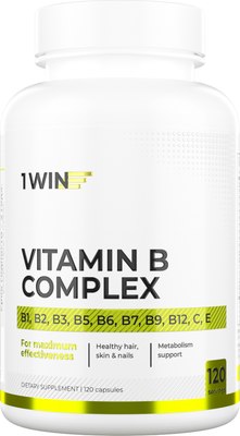 Мультивитаминный комплекс 1WIN Витамины группы В (120 капсул) - 