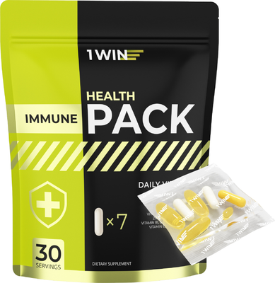 Комплексная пищевая добавка 1WIN Immune Нealth pack (30шт) - 