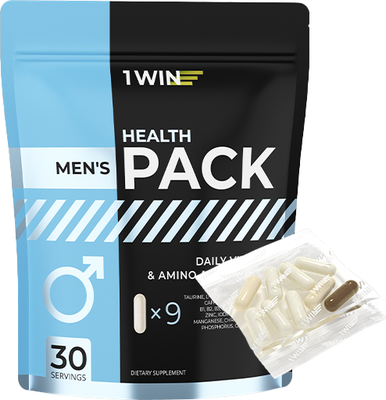 Комплексная пищевая добавка 1WIN Мen`s Нealth pack (30шт) - 