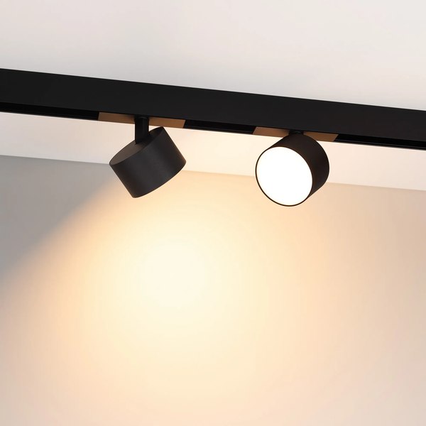 Трековый светильник Arlight MAG-ORIENT-RONDO-R90-9W Warm3000 BK 110deg / 048344