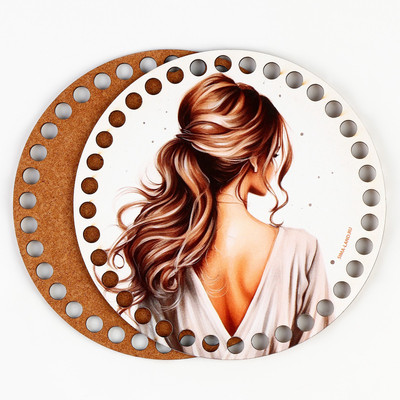 

Набор заготовок для творчества, Донышки для вязания. Красивая девушка / 9918100