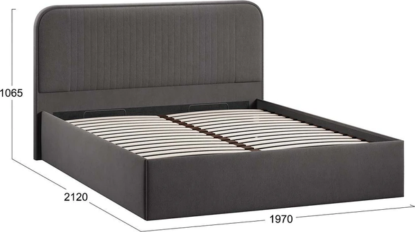 Купить Каркас кровати ТриЯ Тиффани Тип 1 c ПМ 180x200 в Гродно