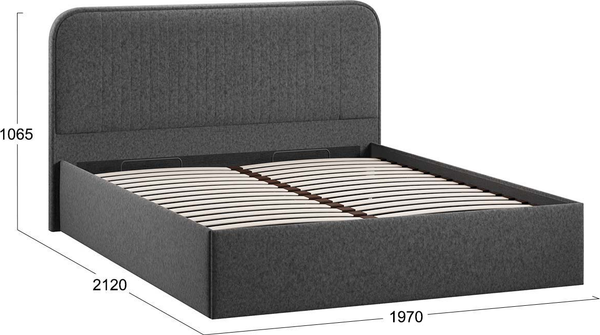 Купить Каркас кровати ТриЯ Тиффани Тип 1 c ПМ 180x200 в Гродно