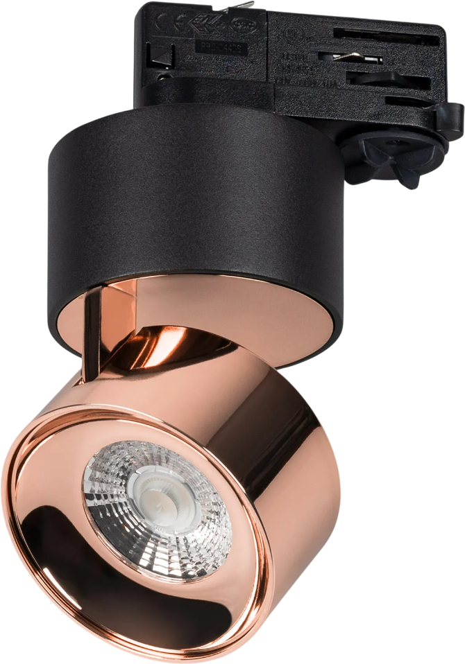 Трековый светильник Arlight SP-PLURIO-TRACK-4TR-R77-9W Warm3000 BK-COP 36deg / 038123