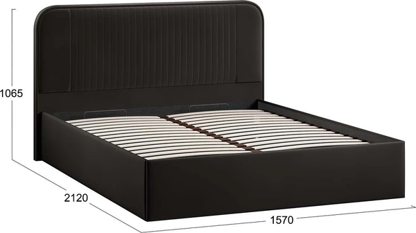 Купить Полуторная кровать ТриЯ Тиффани Тип 1 c ПМ 140x200 в Бобруйске